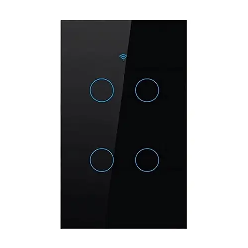 TUYA WIFI SWITCH KL-VRUS- WIFI-04 BLACK